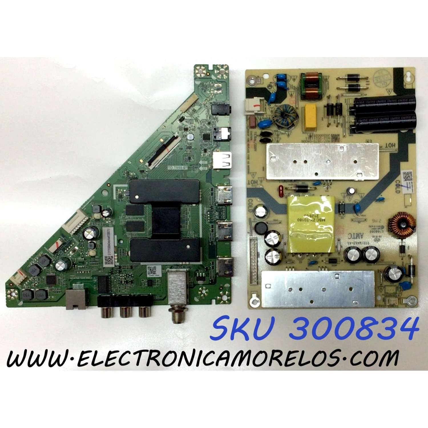 KIT PARA TV INSIGNIA / MAIN 515YT9500M04 / TD.T950.67 / 536D42AOPF17 / 536D42A0PF17 / FUENTE TV3903-ZC02-01 / E021M463-A5 / 2020002575 / E168066 / PANEL JE415D3HA0L / MODELO NS-42F201NA22